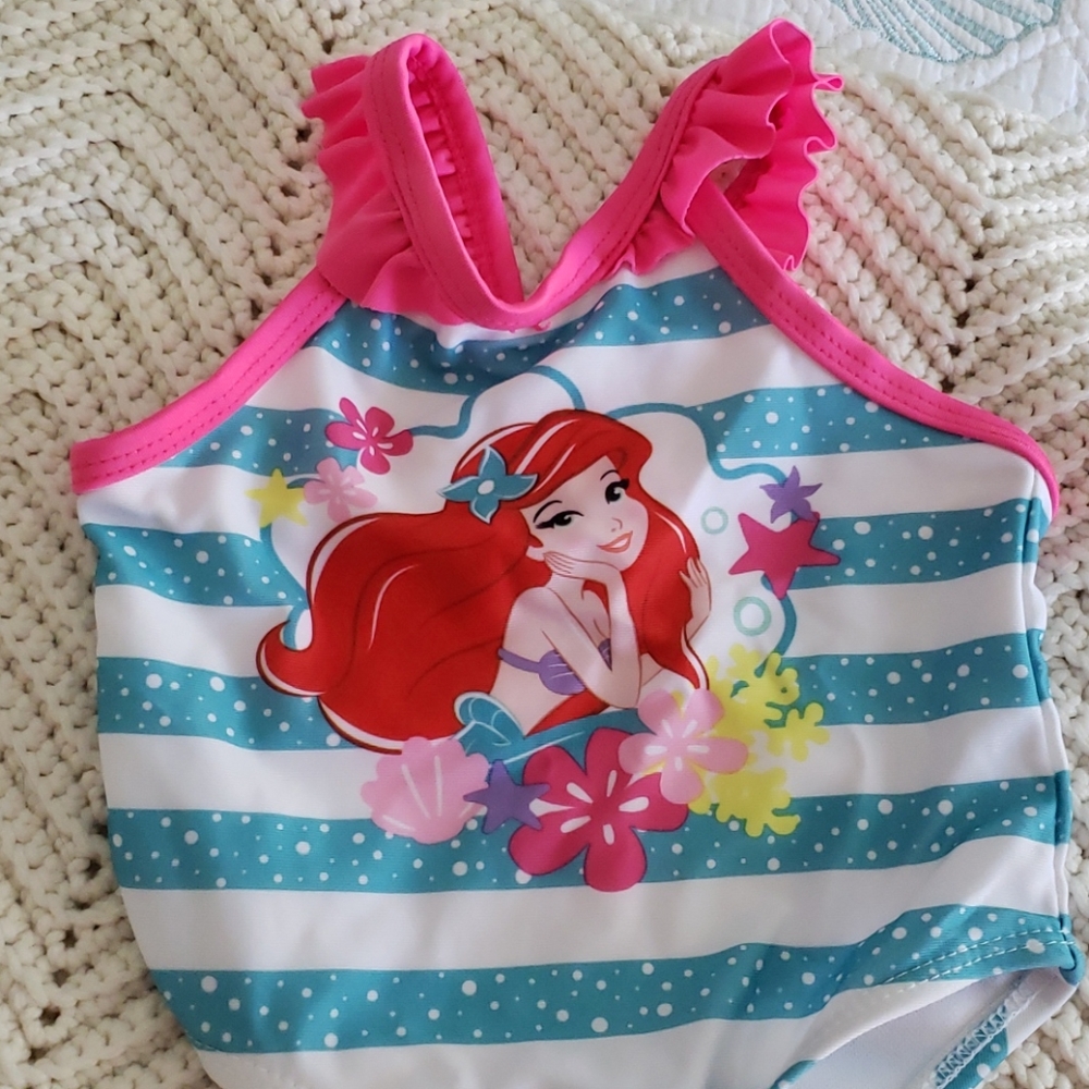 Infant Ariel one Piece Bathing Suit